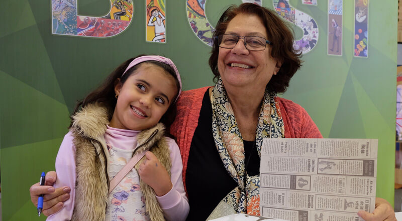 Ana María Macho en la Feria Internacional del Libro de Bogotá en 2016.