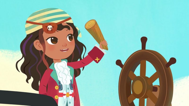 Ana Pirata, series infantiles con niñas protagonistas