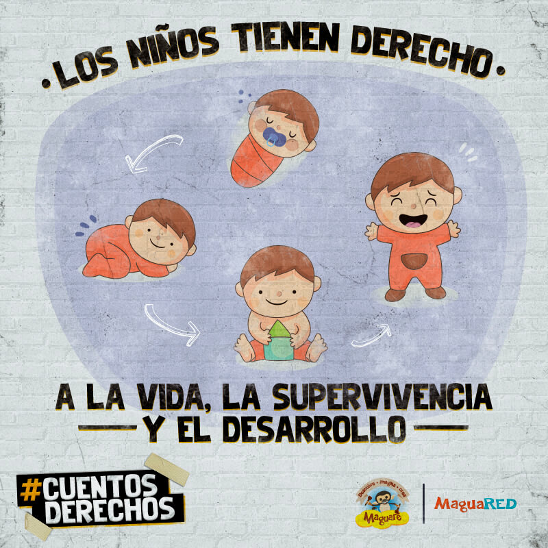 Derecho de los niños y niñas a la vida, #CuentosDerechos, cuentos