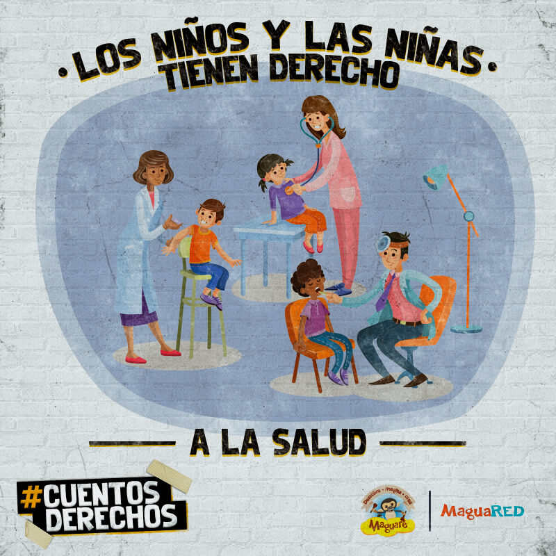 Derechos de los niños y niñas a la salud, cuentos derechos