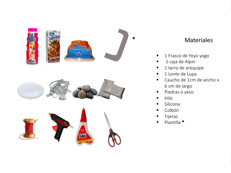 Materiales microscopio